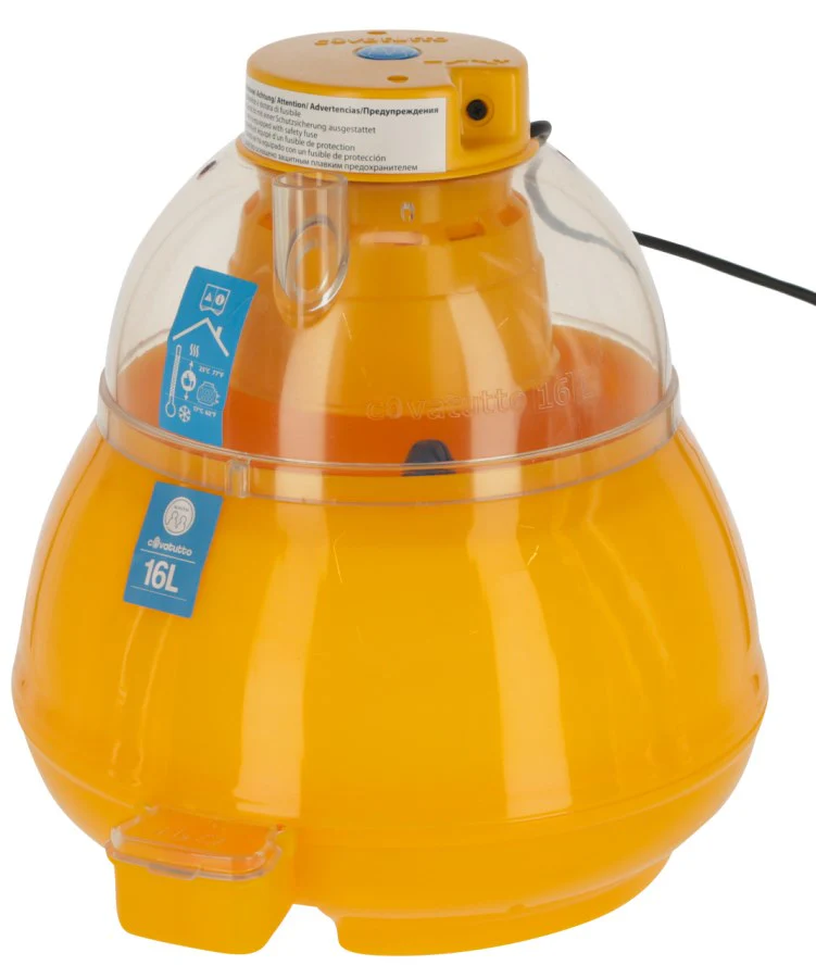 Incubatrice Automatica Covatutto 16 L per Uova di Volatili