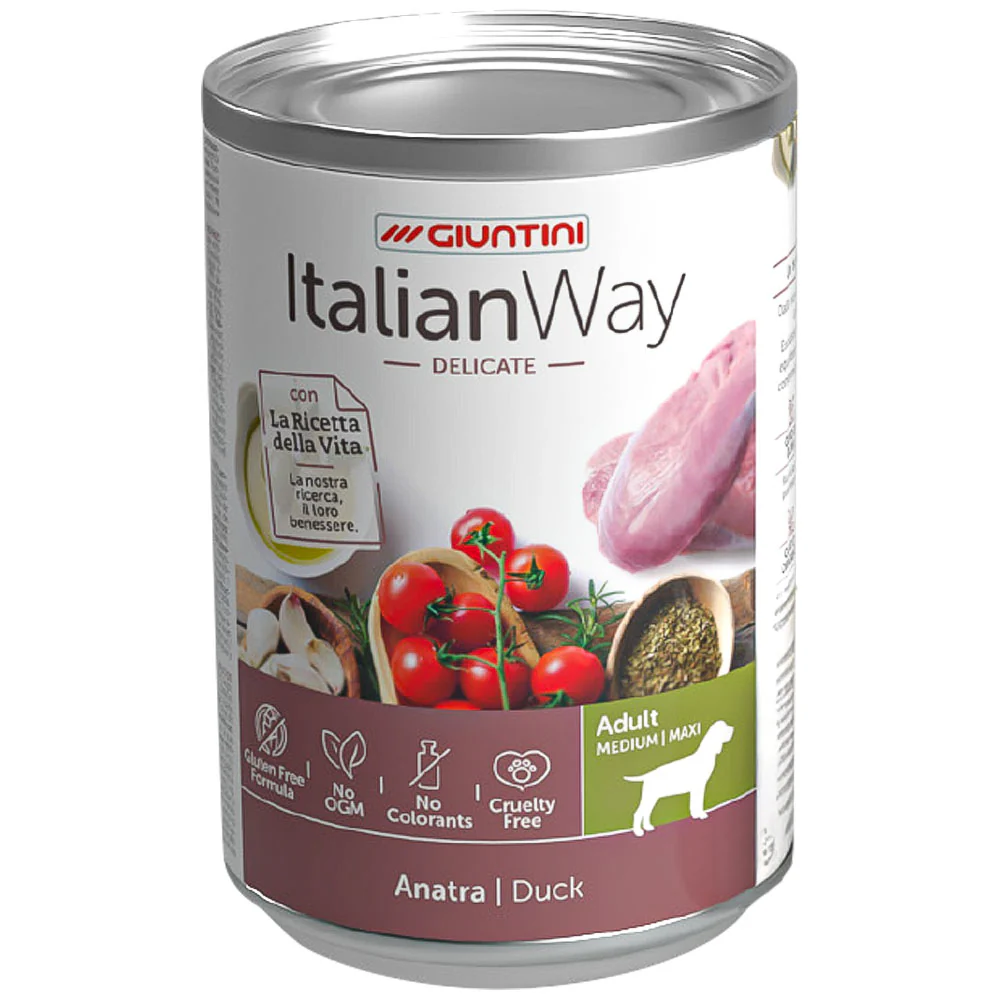 Italian Way Sensitive Anatra - Cibo per Cani Adulti 150g e 400g - Image 2