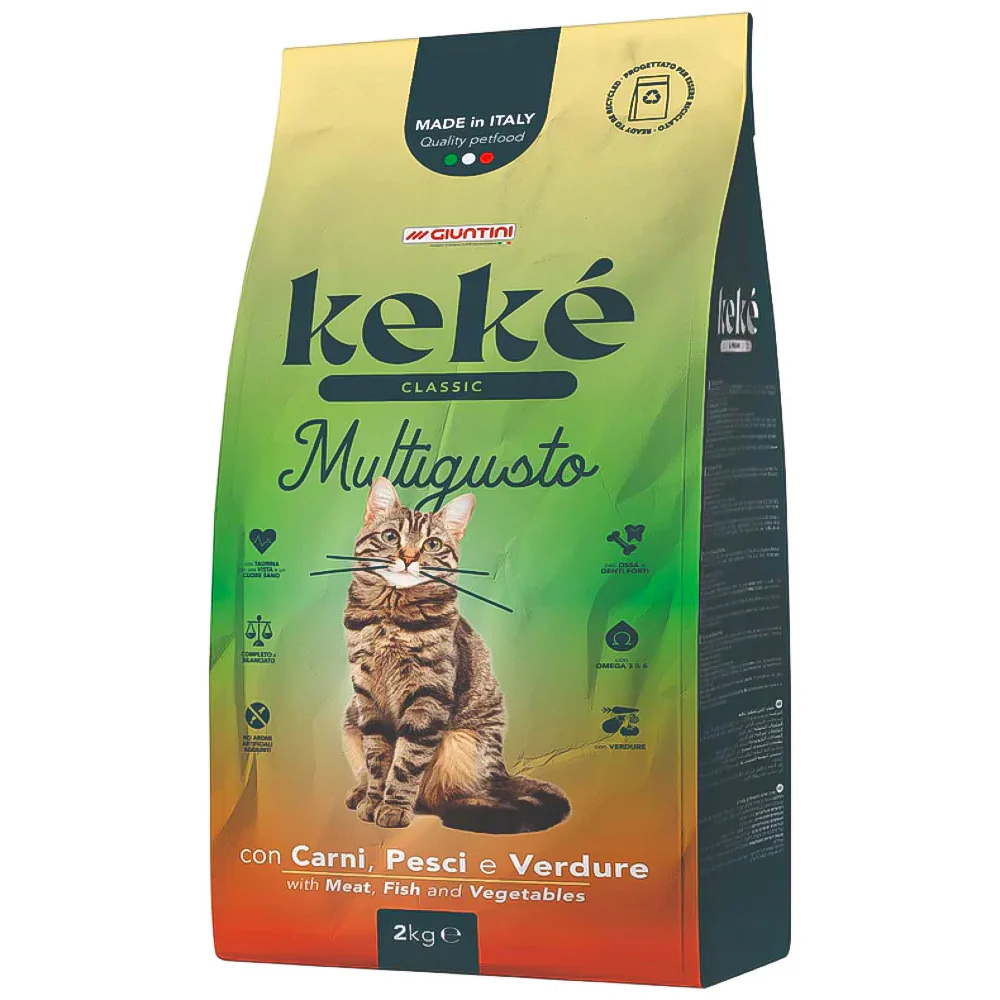 Keké Classic Multigusto – Cibo Completo per Gatti Adulti