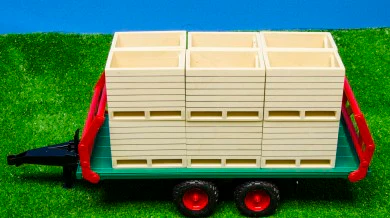 Kids Globe Farming - Set di scatole per patate in legno da 6 pezzi - Image 2