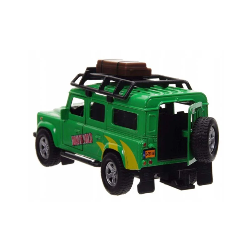 Kids Globe Traffic con Dito nel rimorchio Land Rover Defender per bambini - Image 2