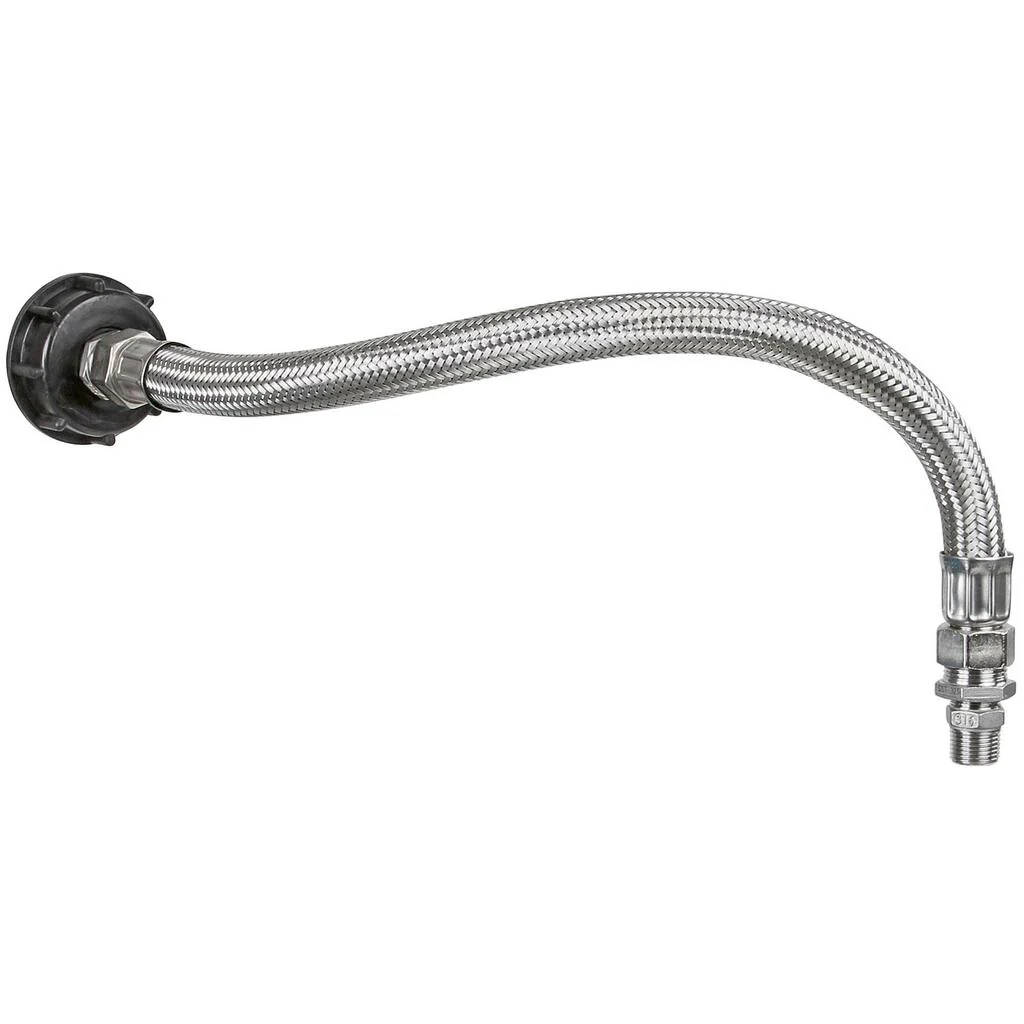 Kit di collegamento per IBC Container con tubo flessibile 70cm