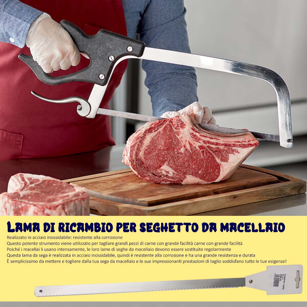 Lama di ricambio per seghetto da macellaio - Image 9
