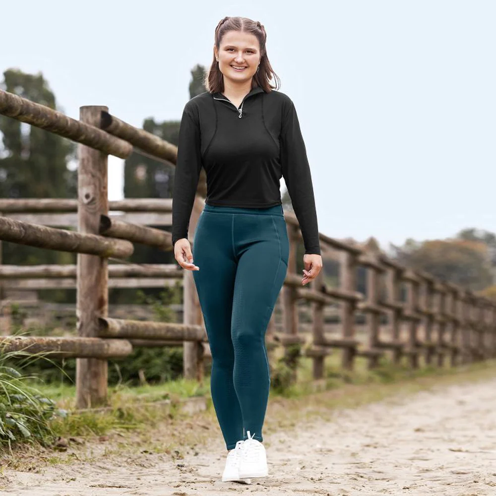 Leggings da Equitazione Ella Glam con Grip Silicone - Image 11
