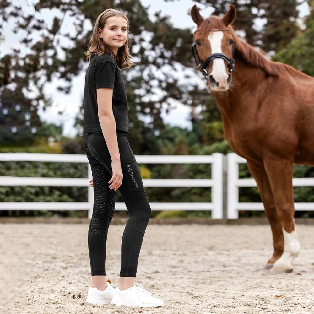 Leggings da Equitazione Ella Glam con Grip Silicone - Image 4