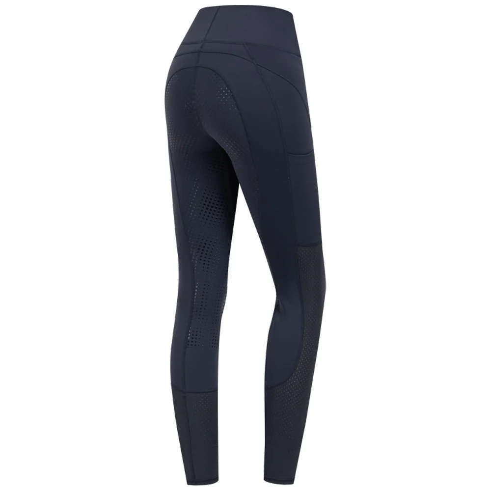 Leggings Equitazione Hanna Mesh Vita Alta Silicone Comfort Donna