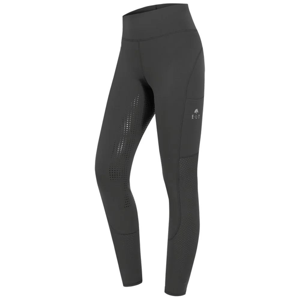 Leggings Equitazione Hanna Mesh Vita Alta Silicone Comfort Donna - Image 3