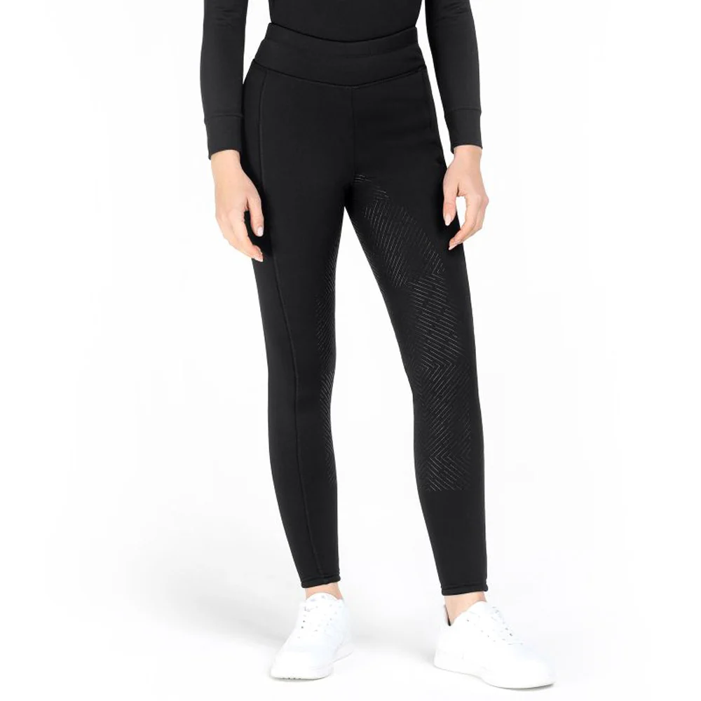 Leggings Equitazione Termici Rica Donna Teddy Fleece Silicone