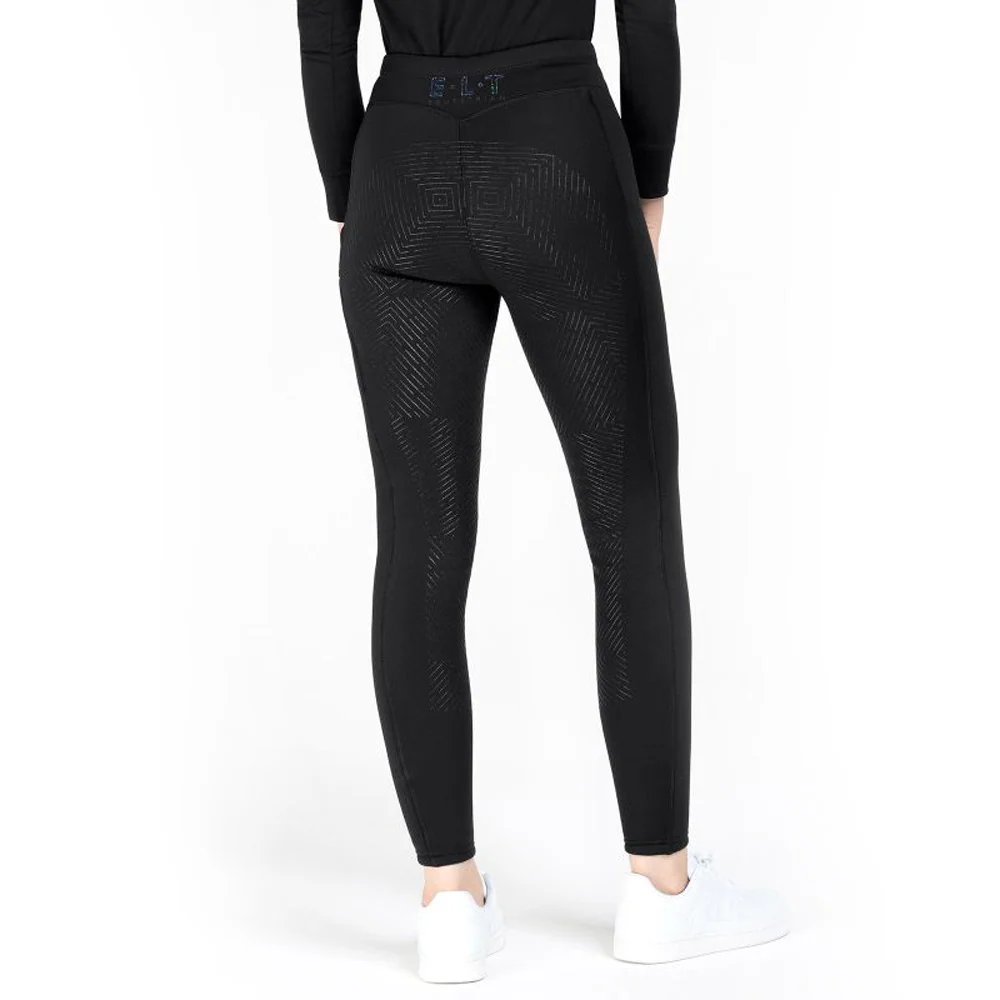 Leggings Equitazione Termici Rica Donna Teddy Fleece Silicone - Image 9