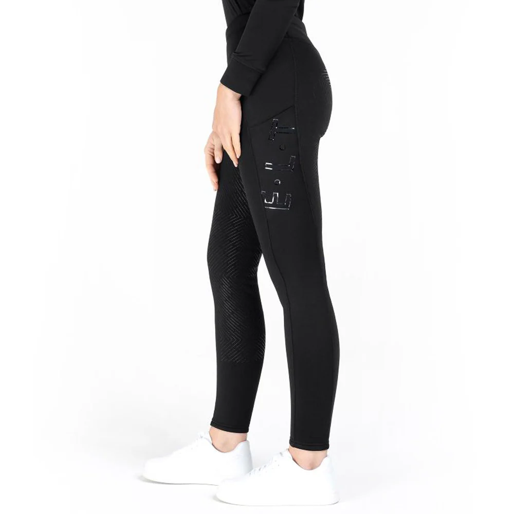 Leggings Equitazione Termici Rica Teens Silicone Teddy Fleece - Image 4