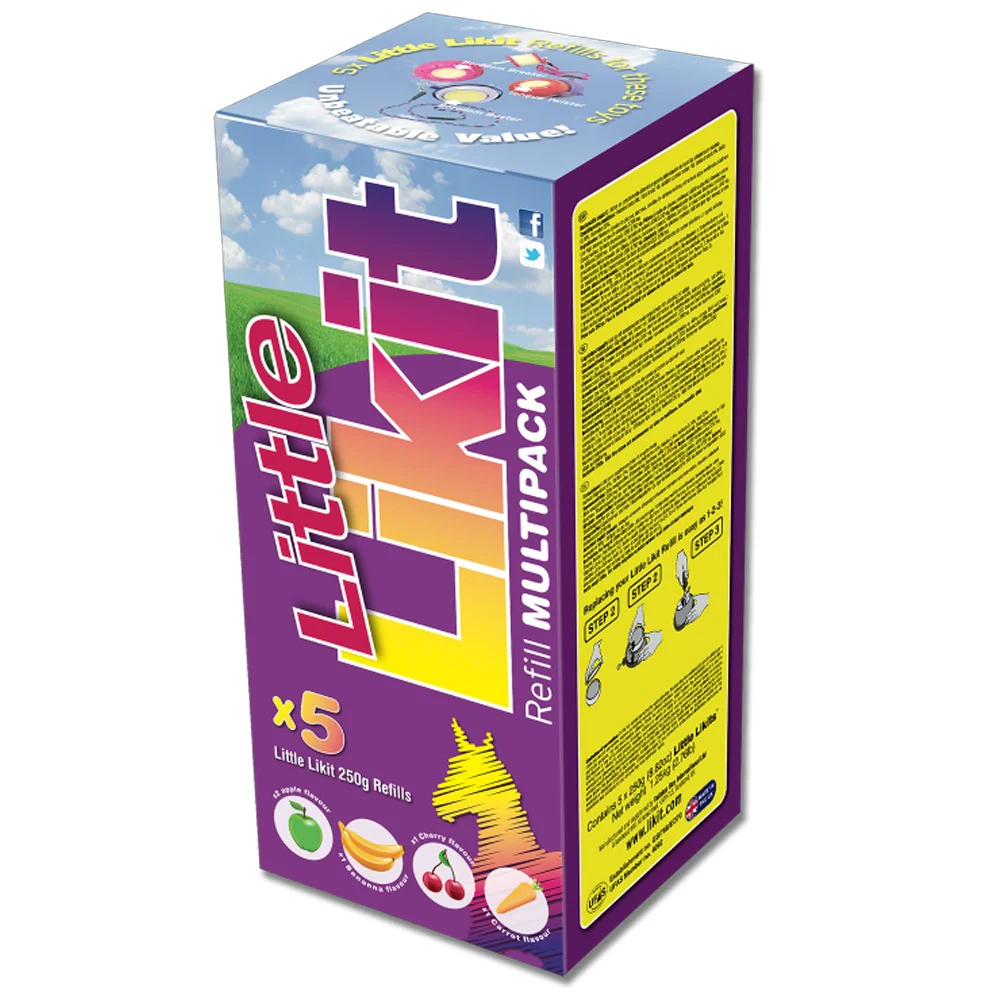 LIKIT confezione risparmio, 5 x 250g