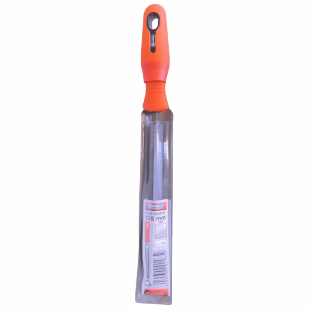 Lima triangolare bastarda, taglio 2, lunghezza 125 mm - Image 4