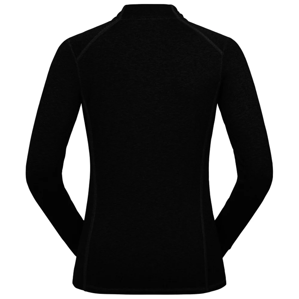 Maglia Tecnica Milano Con Zip Donna Traspirante Elegante
