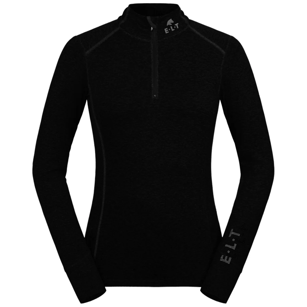 Maglia Tecnica Milano Con Zip Donna Traspirante Elegante - Image 4