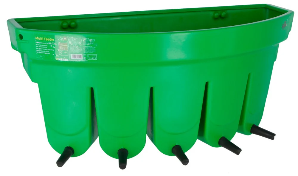 Mangiatoia a 5 Scomparti per Vitelli – 30l - Image 3