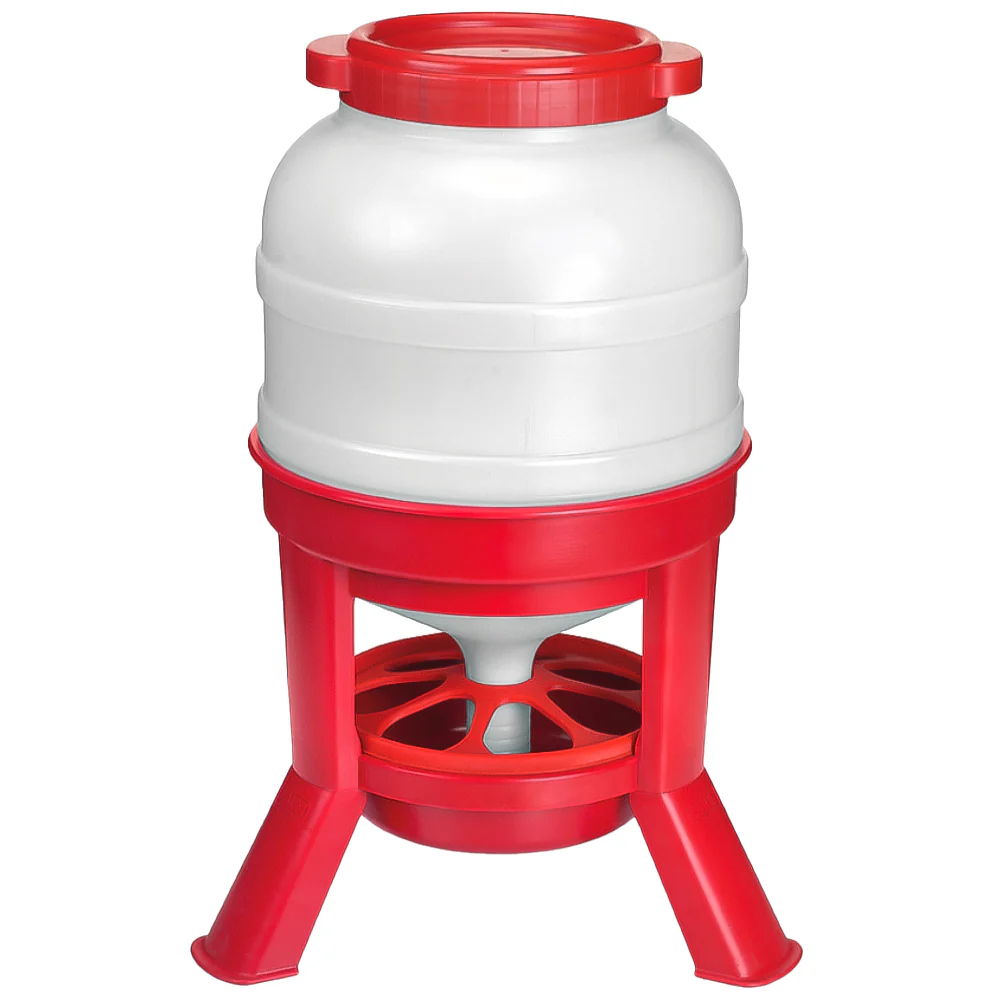 Mangiatoia a Tramoggia per Polli – 20L, 30L e 40L (Plastica Resistente) - Image 2