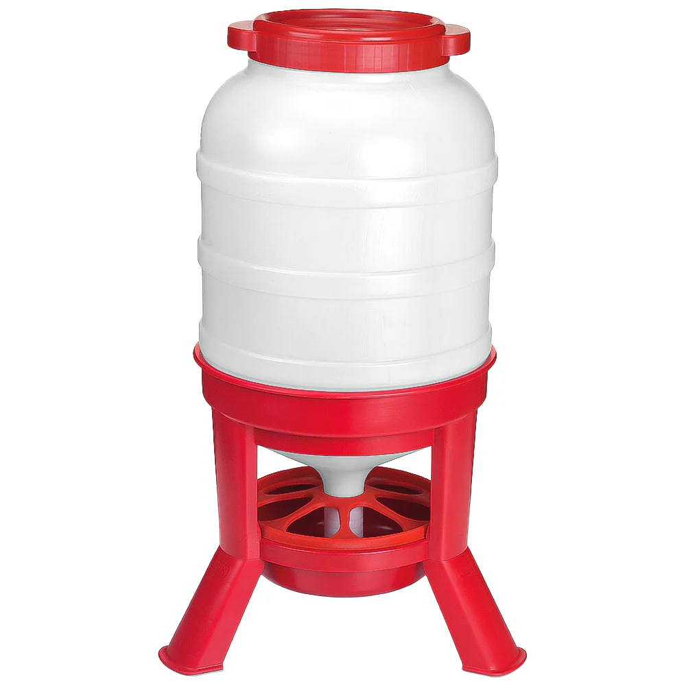 Mangiatoia a Tramoggia per Polli – 20L, 30L e 40L (Plastica Resistente) - Image 3