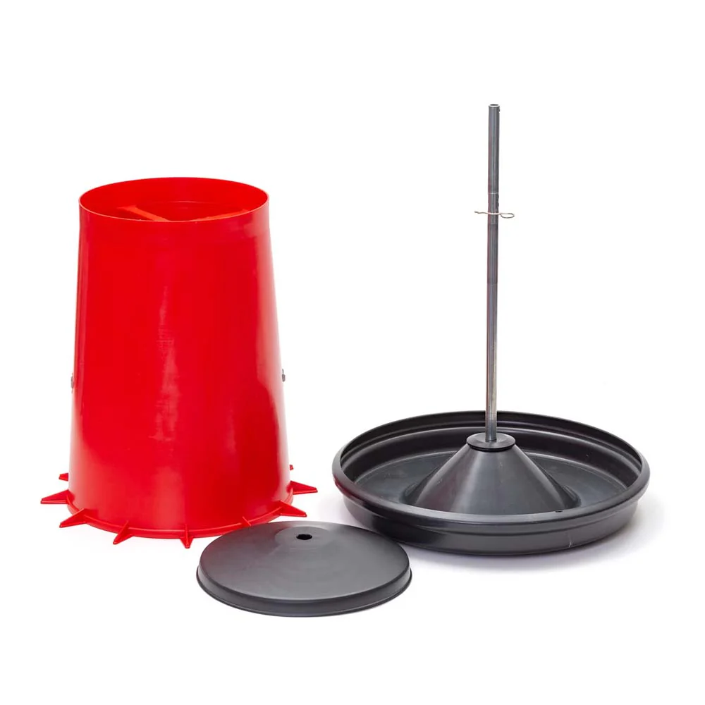 Mangiatoia a tubo per pollame per coperchio In plastica - Image 7