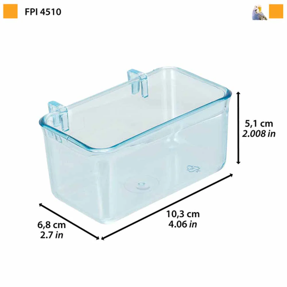 Mangiatoia FPI 4510 per Cocorite e Calopsitte - Image 2