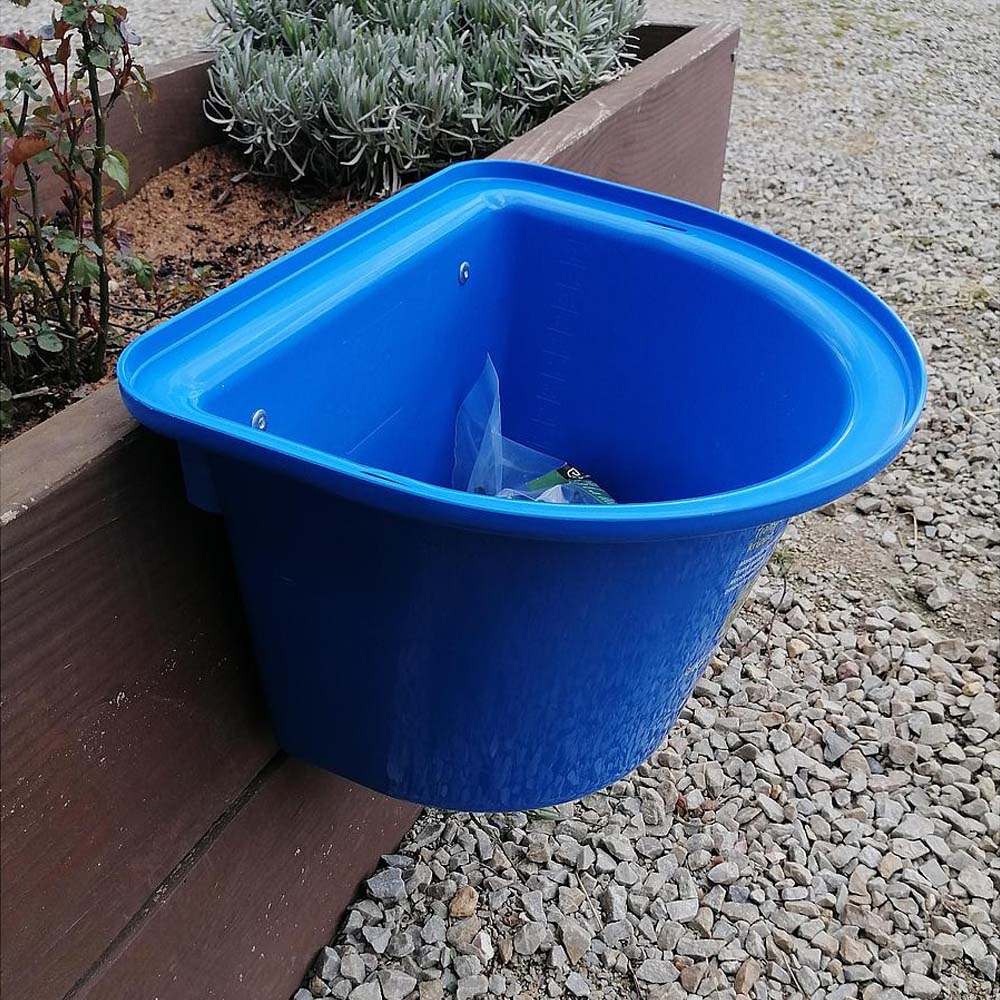 Mangiatoia portatile con staffa per aggancio in plastica antischegge - Image 17