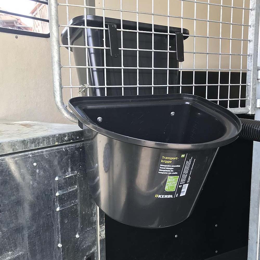 Mangiatoia portatile con staffa per aggancio in plastica antischegge - Image 25