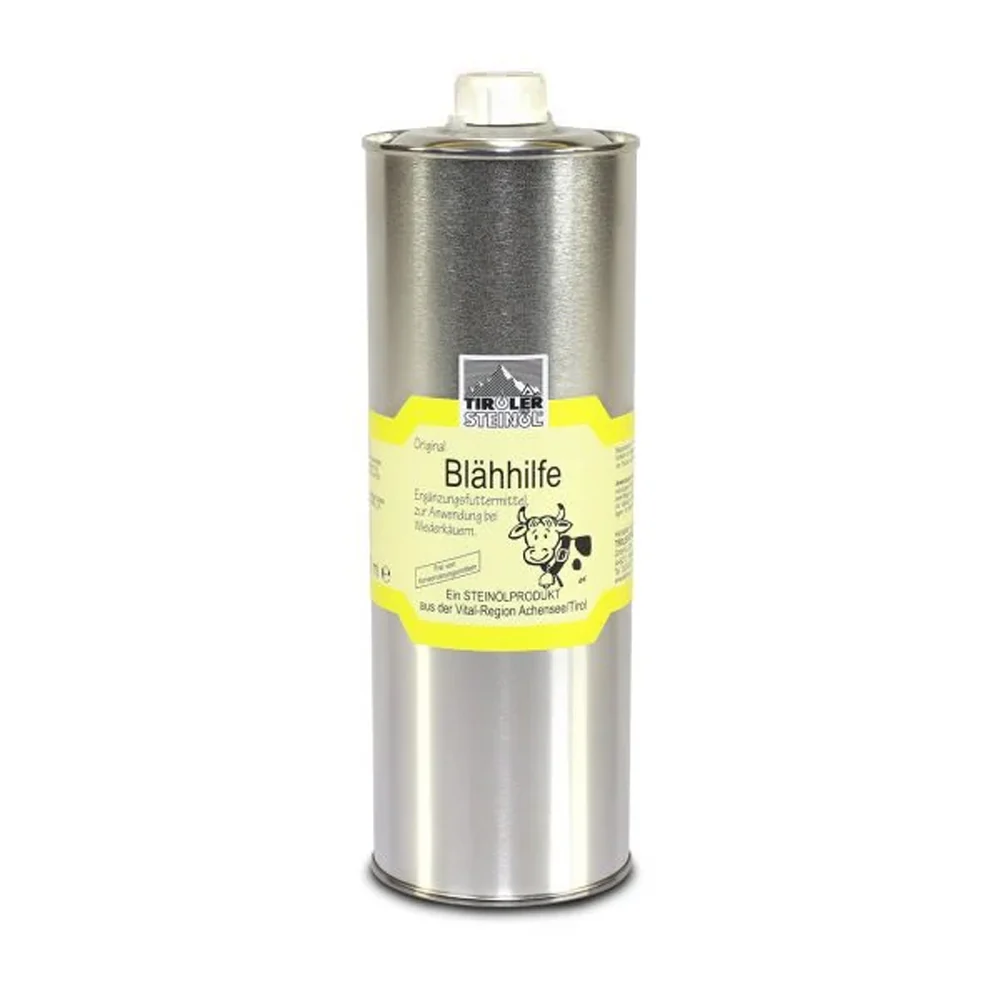 Mangime complementare Tiroler Olio di scisto aiuto contro il gonfiore 1lt - Image 2