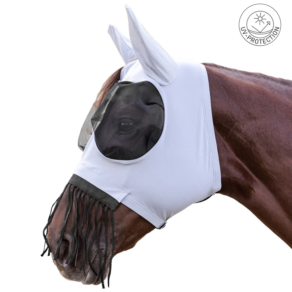 Maschera antimosche Puck con frange sul naso - Image 2