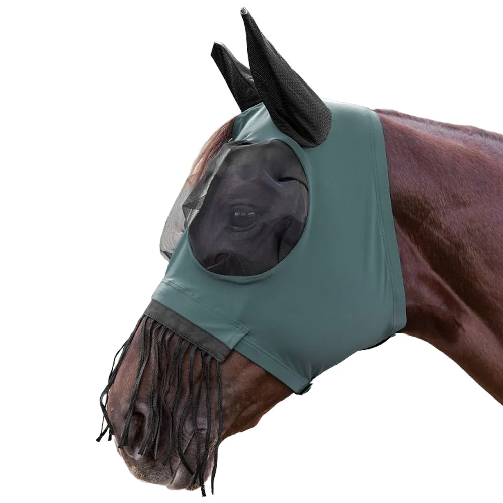 Maschera antimosche Puck con frange sul naso - Image 3