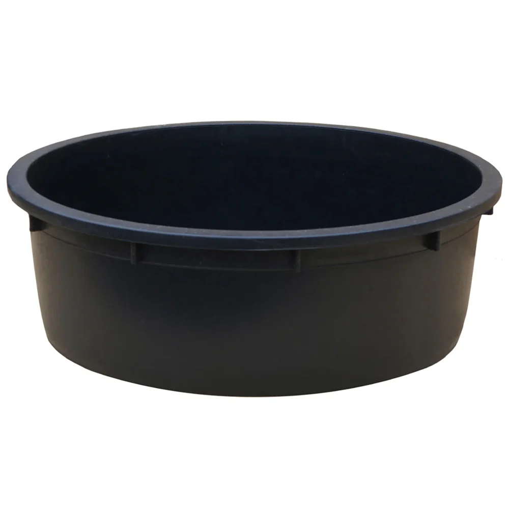 Mastellotto Tondo in Plastica Nero