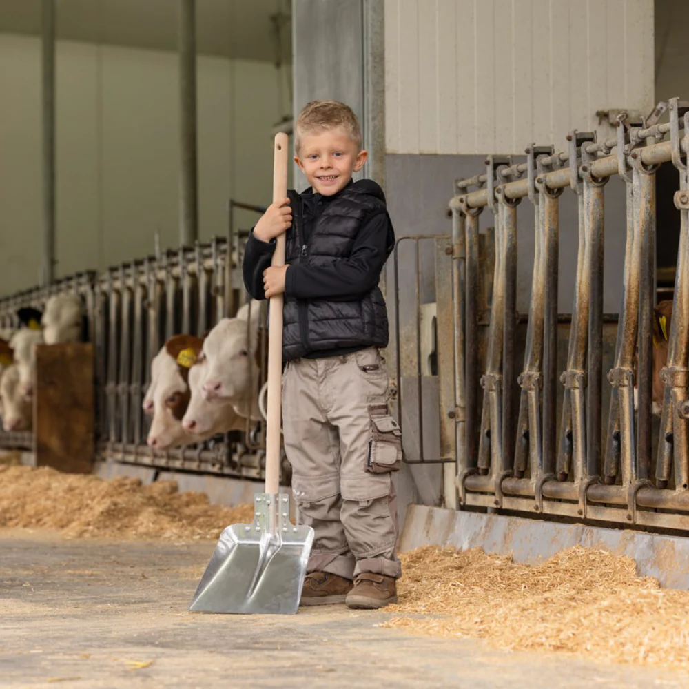 Mini Pala in Alluminio per Bambini con Manico in Legno - 90cm - Image 6