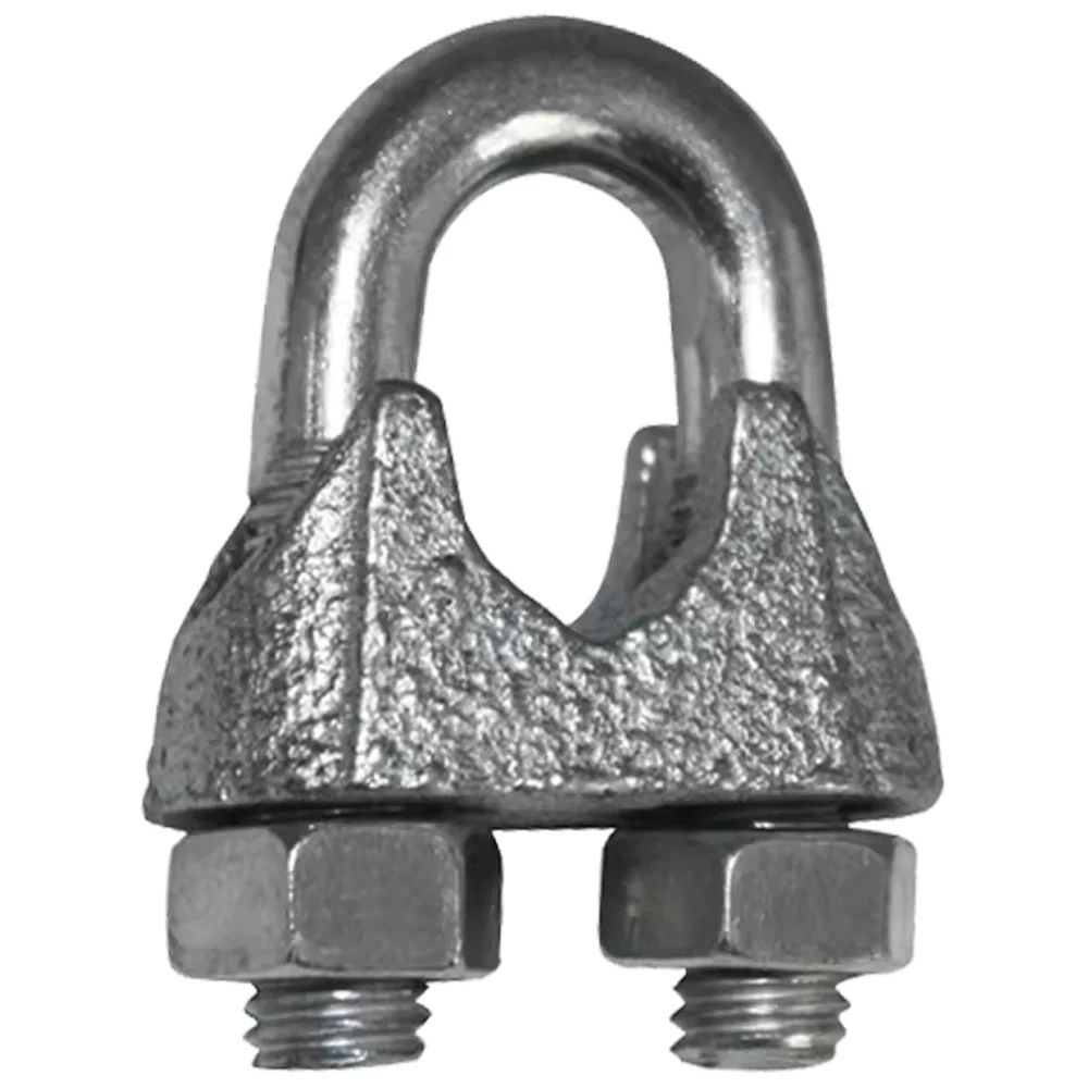 Morsetto per fune metallica, zincato, 5/8" – 16mm