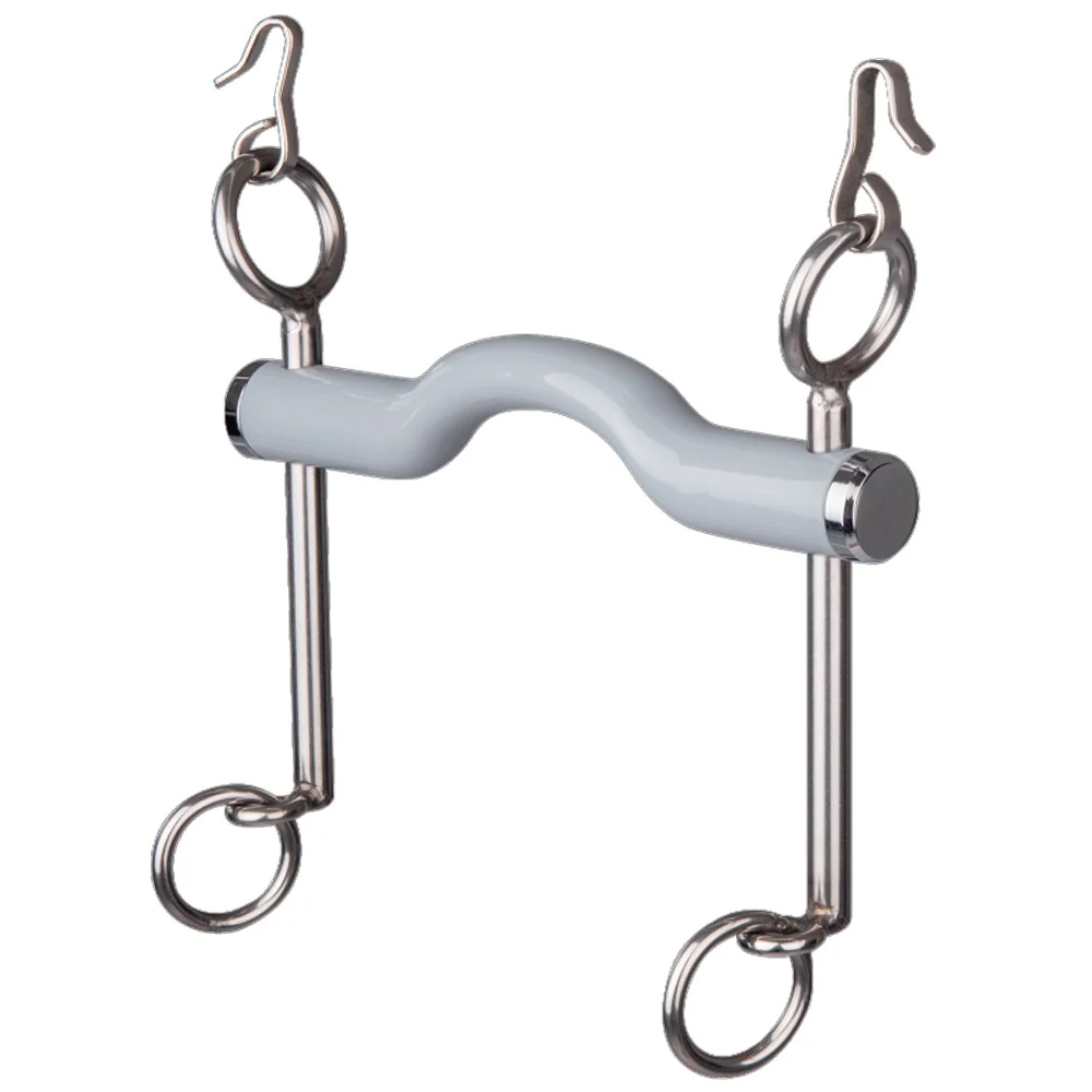 Morso Dressage Beris con Arco Lingua Kandare Lunga Cavallo