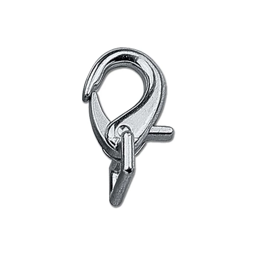 Moschettone con passacinghia in Acciaio Inox per briglie - Image 2