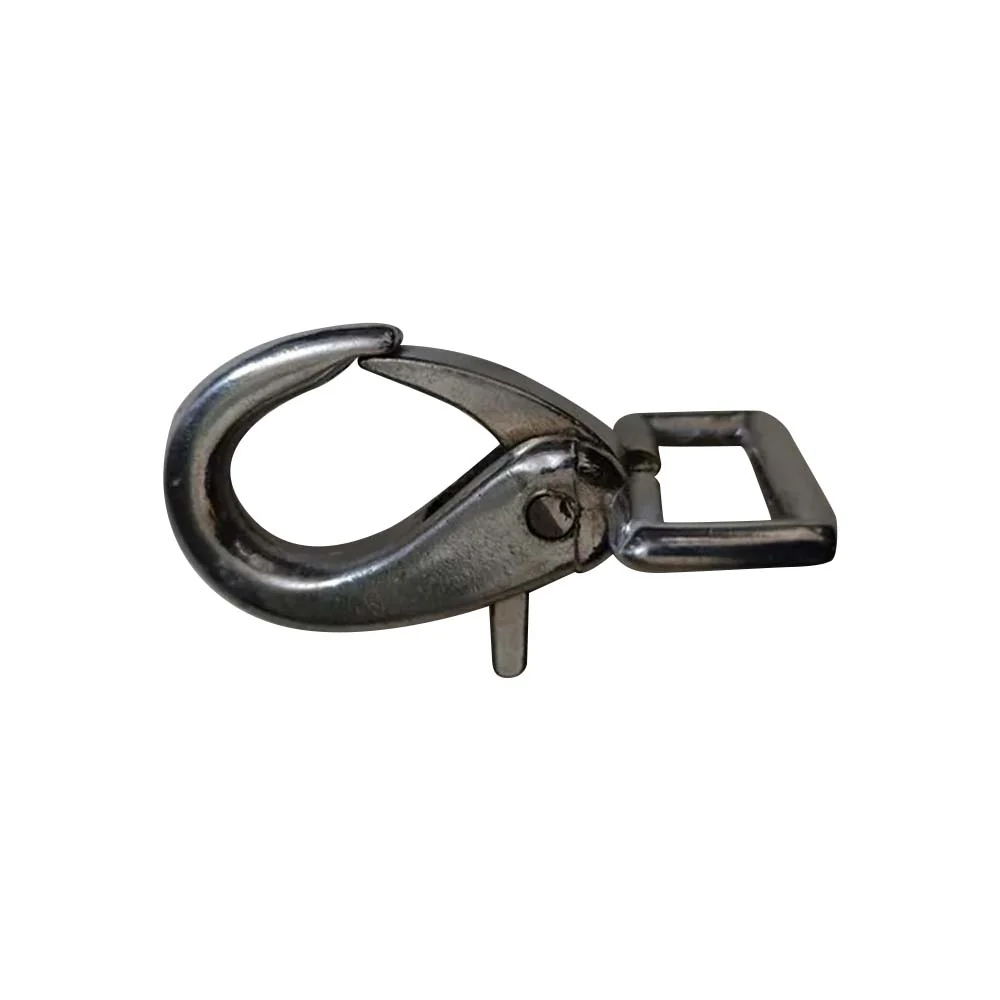 Moschettone con passacinghia in Acciaio Inox per briglie - Image 4