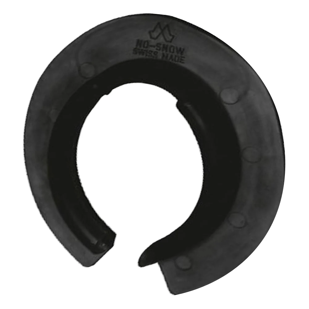 Mustad Solette Scaricaneve Nero Anteriore e Posteriore per Cavalli - Image 2