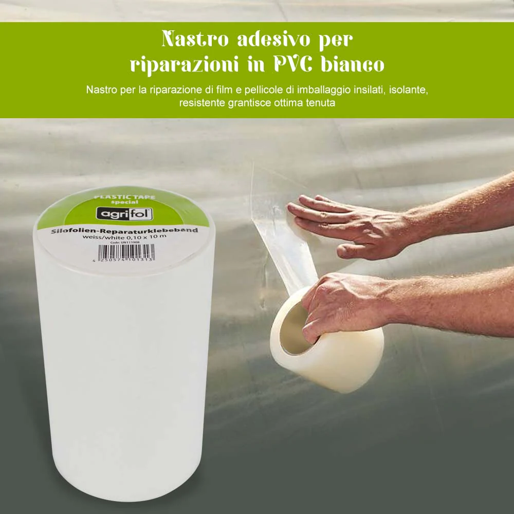 Nastro adesivo per riparazioni in PVC bianco - Image 11
