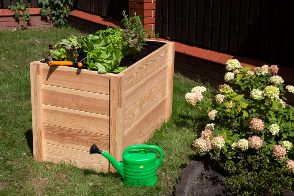 Natura - Letto Rialzato da Giardino in Legno per Orto, Fiori e Verdure - Image 2
