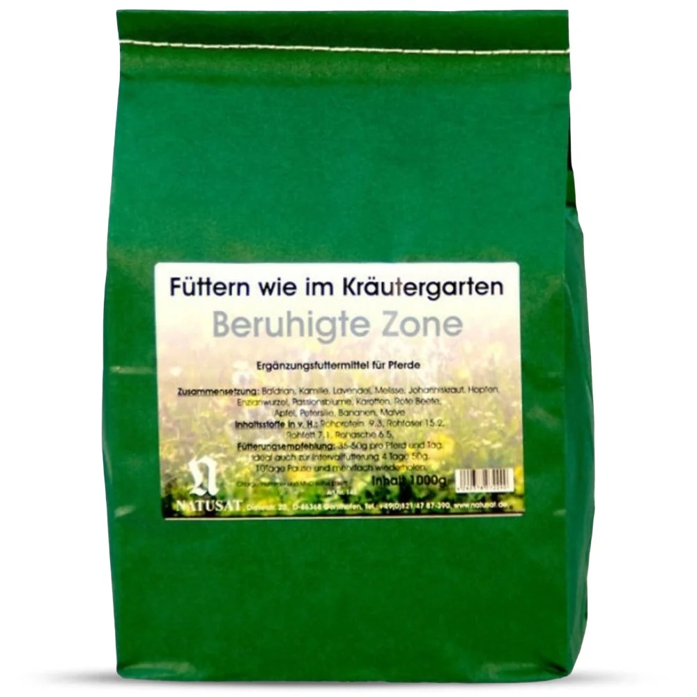 Natusat miscela di erbe zona tranquilla con valeriana 1kg