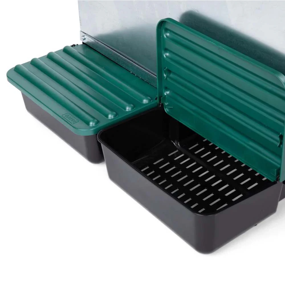 Nido con Cestino per Galline Ovaiole in Metallo e Plastica - Image 20