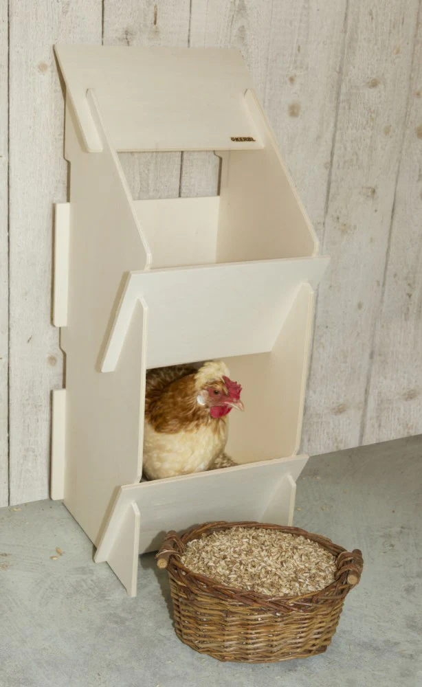 Nido in legno per galline per deposizione - Image 4