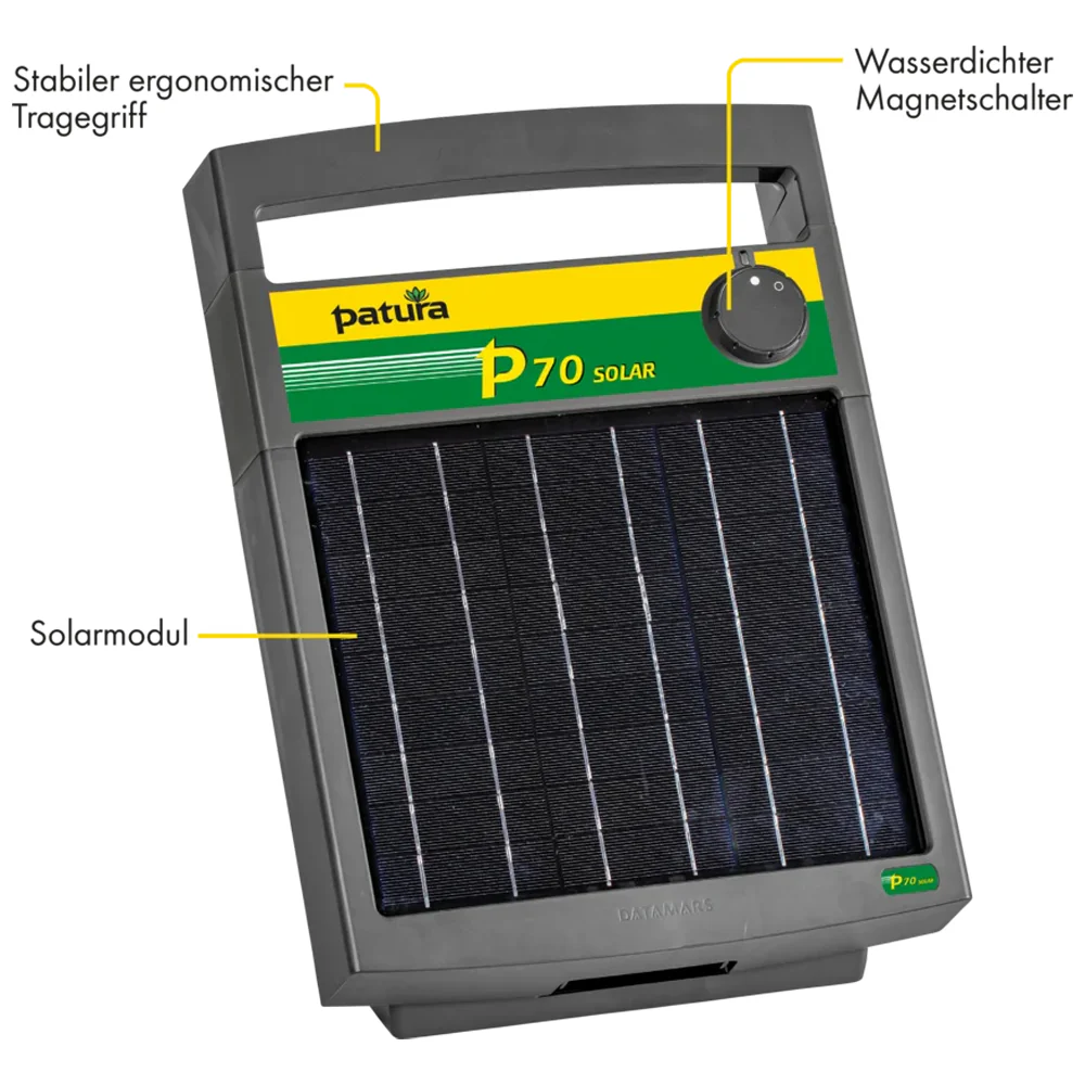 P 70 Energizer per recinzioni solari – Compatto e potente - Image 2