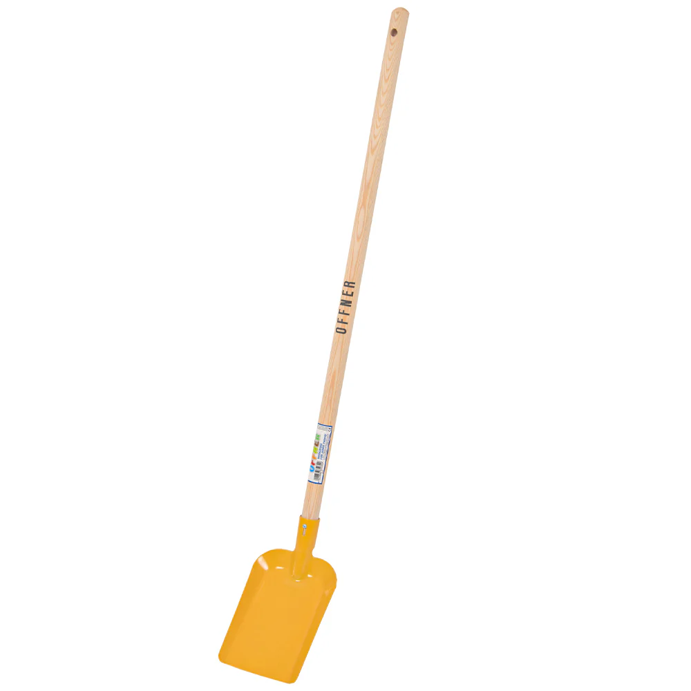 Pala a Scopetta per Bambini con Manico in Legno da 70cm