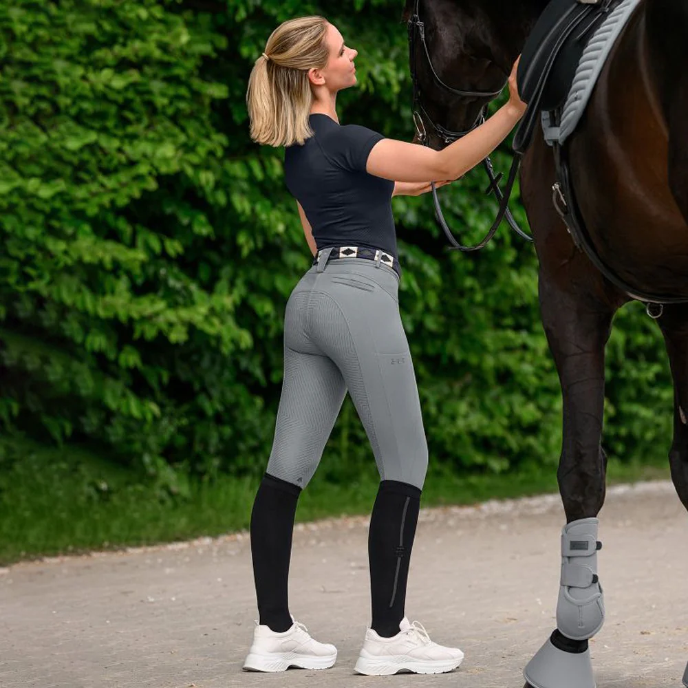Pantaloni da Equitazione Comfort Ride con Silicone E·L·T - Image 6