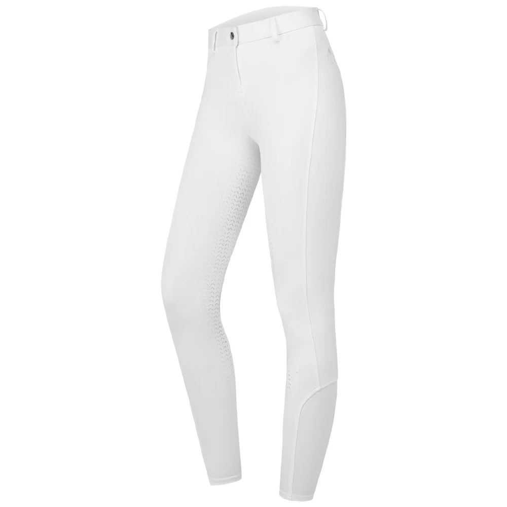 Pantaloni da equitazione Essential con inserto in silicone da bambino - Image 2