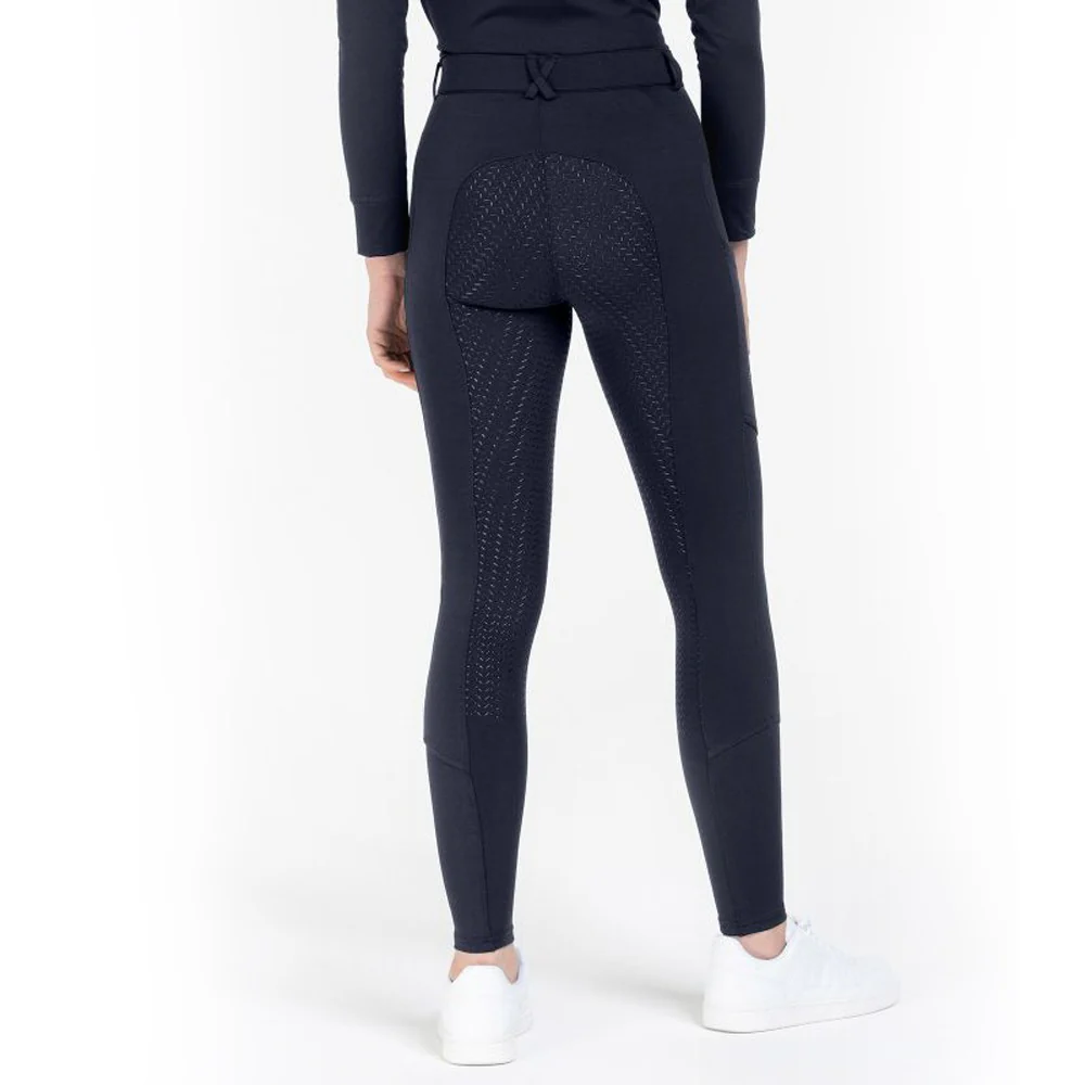 Pantaloni da equitazione Essential con inserto in silicone da bambino - Image 6