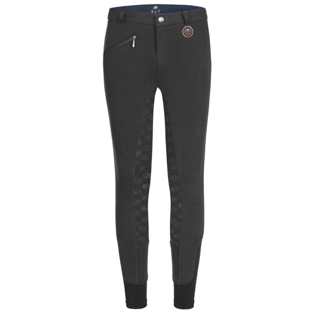 Pantaloni Equitazione Bambini Termici Silicone Comfort Caldo