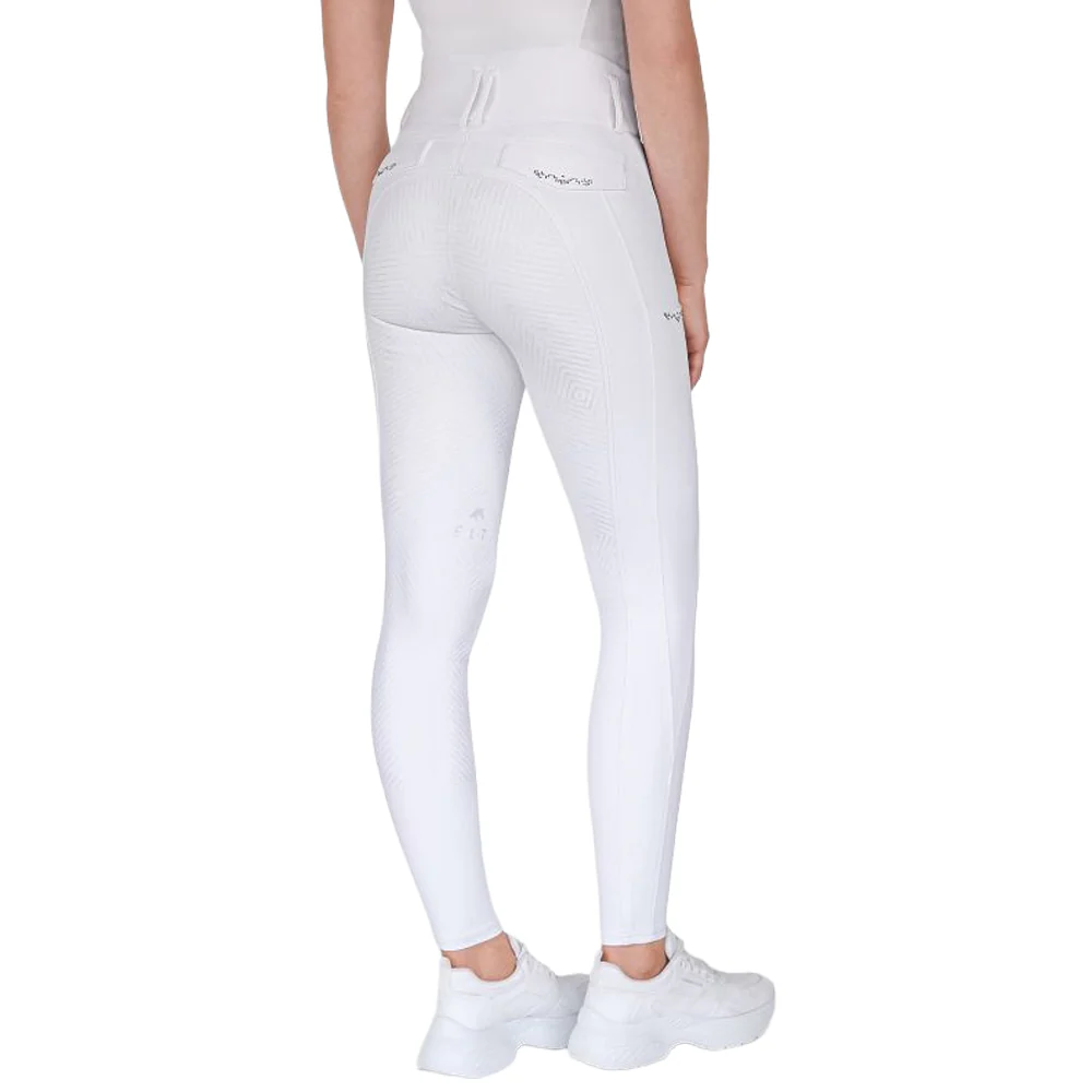 Pantaloni Equitazione Comfort Ride Glam Vita Alta Silicone - Image 2