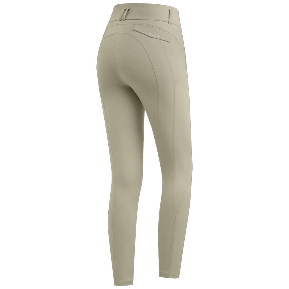 Pantaloni Equitazione Comfort Ride Glam Vita Alta Silicone - Image 24