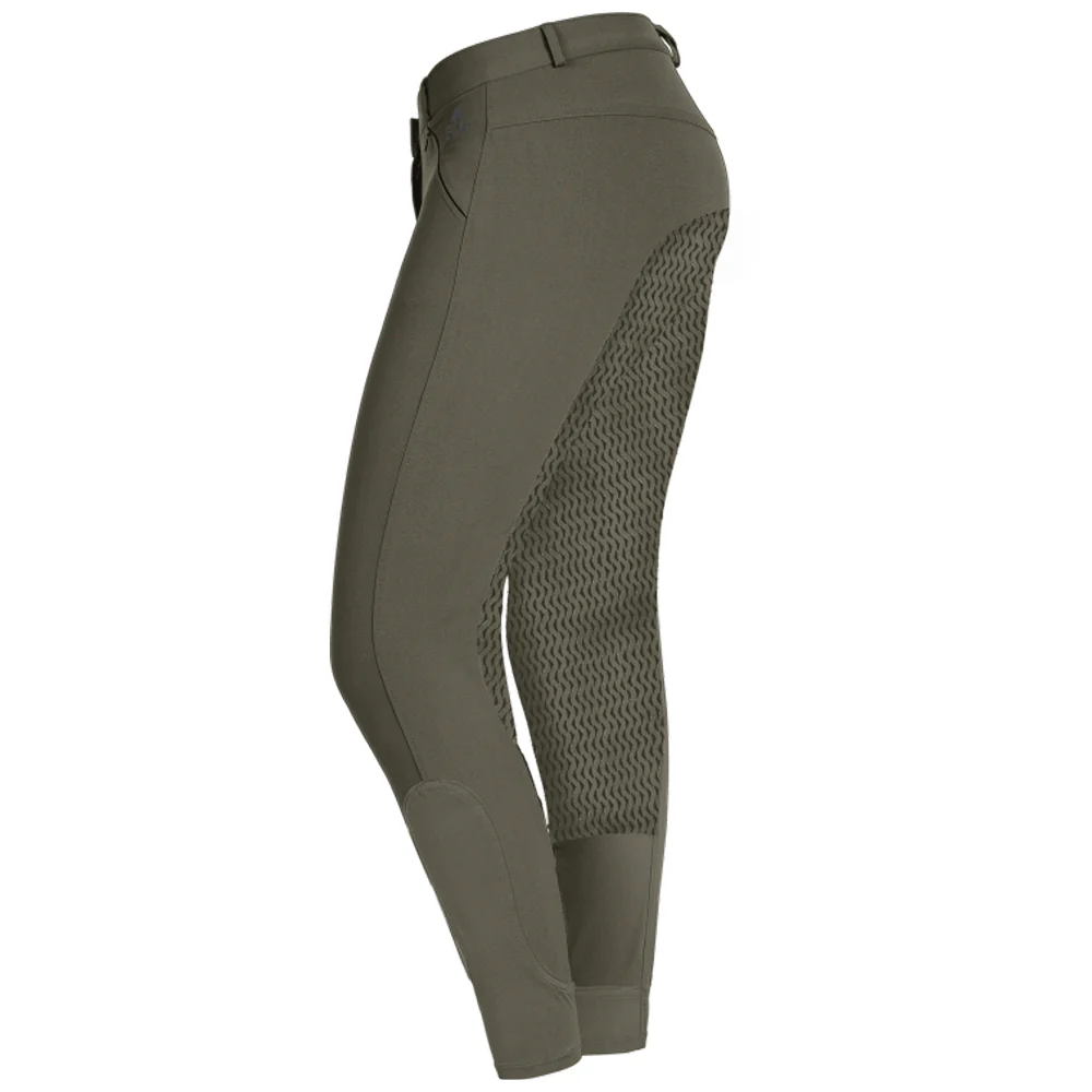 Pantaloni Equitazione Dahlia Silicone Donna Comfort Stretch - Image 7