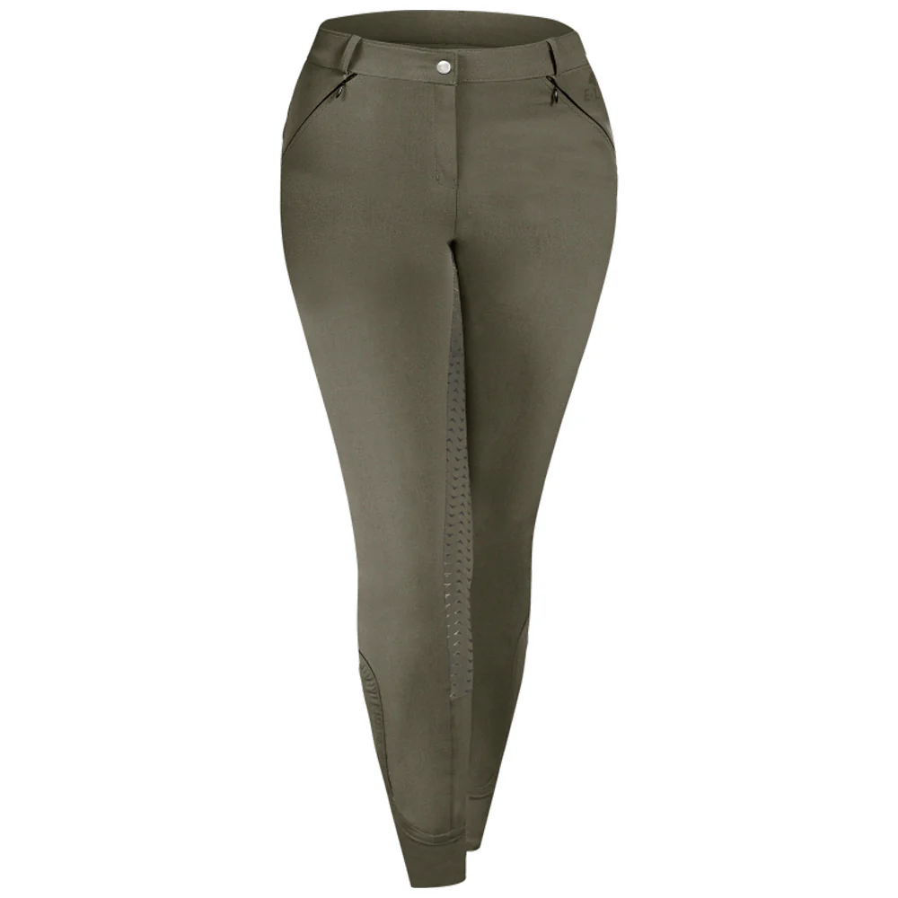 Pantaloni Equitazione Dahlia Silicone Donna Comfort Stretch - Image 9